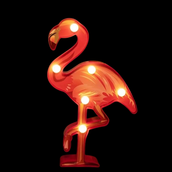 Unbranded Other - Flamingo Night Light 1pc Tropical Flamingo Night Light